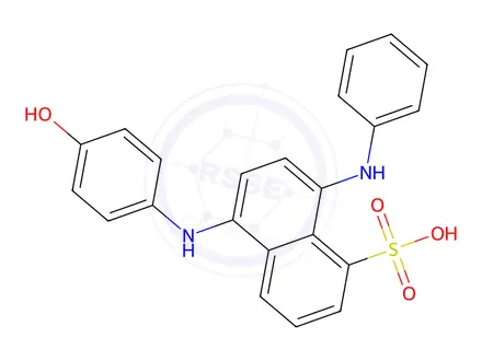 Chemical structure of IMMEDIAL BRILLIANT GREEN GB