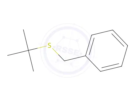 Chemical structure of Benzyl(tert-butyl)sulfane