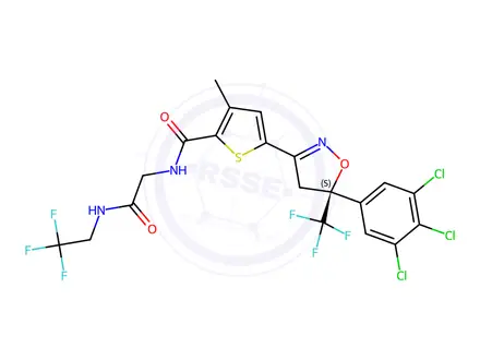 Chemical structure of Lotilaner