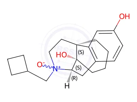 Chemical structure of Butorphanol N-oxide