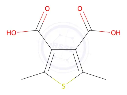 Chemical structure of Dimethylthiophene-3,4-dicarboxylic acid