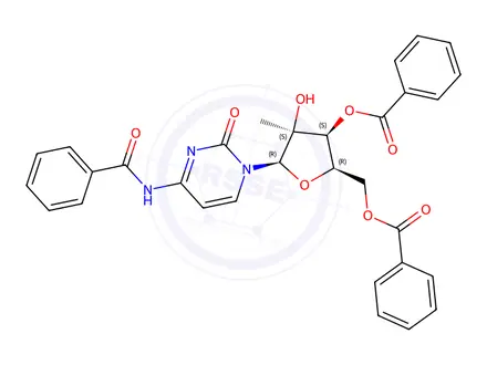 Chemical structure of Sofosbuvir Impurity 77