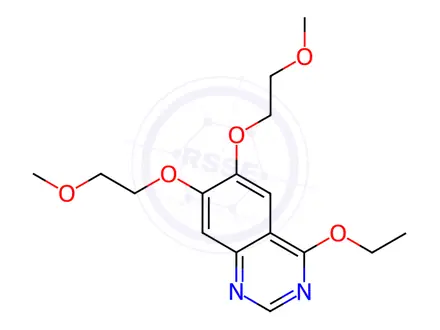 Chemical structure of Erlotinib Impurity 174