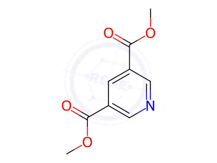 Chemical structure of Dimethyl 3,5-Pyridinedicarboxylate