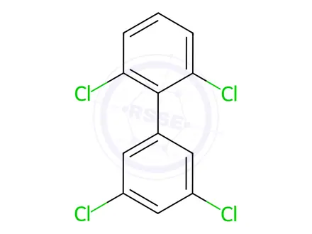 Chemical structure of PCB No. 73