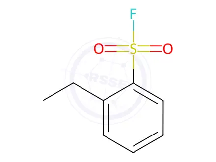 Chemical structure of o-ethylbenzenesulphonyl fluoride