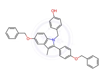 Chemical structure of Bazedoxifene Impurity 16