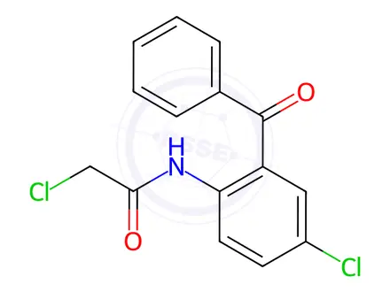 Chemical structure of Alprazolam Impurity 14
