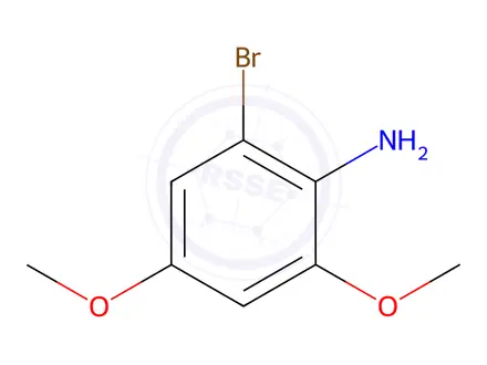 Chemical structure of 2-Bromo-4,6-dimethoxybenzenamine