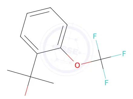 Chemical structure of 2-(2-(Trifluoromethoxy)phenyl)propan-2-ol