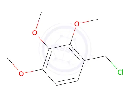Chemical structure of 2,3,4-Trimethoxybenzyl Chloride