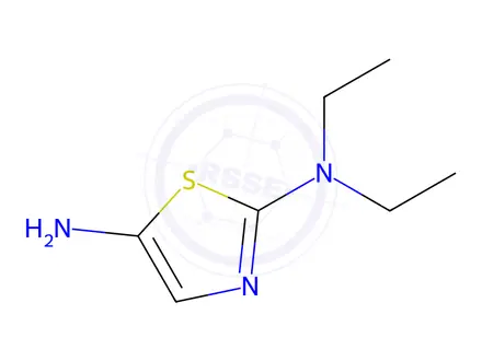 Chemical structure of N2,N2-diethylthiazole-2,5-diamine