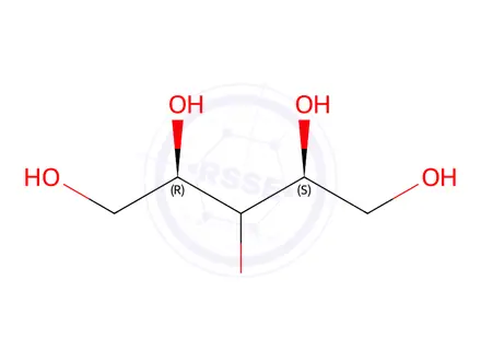 Chemical structure of Ribitol