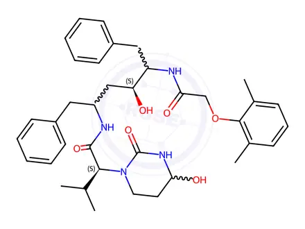 Chemical structure of Lopinavir Impurity 37