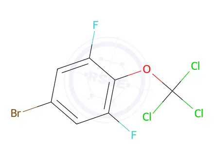 Chemical structure of 5-Bromo-1,3-difluoro-2-(trichloromethoxy)benzene