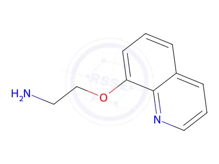 Chemical structure of 2-(Quinolin-8-yloxy)ethan-1-amine
