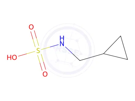 Chemical structure of (Cyclopropylmethyl)sulfamic acid
