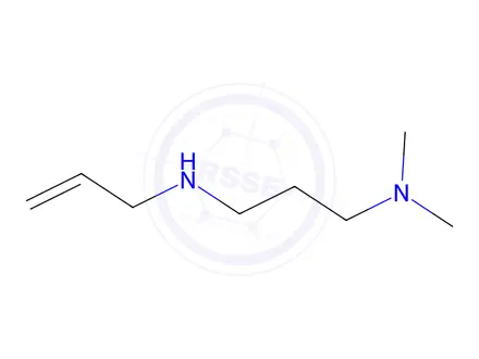 Chemical structure of N1-allyl-N3,N3-dimethylpropane-1,3-diamine