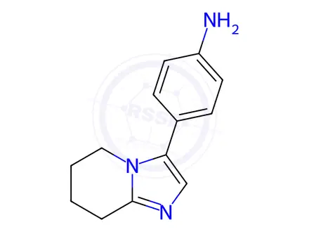Chemical structure of 4-(5,6,7,8-Tetrahydroimidazo[1,2-a]pyridin-3-yl)aniline