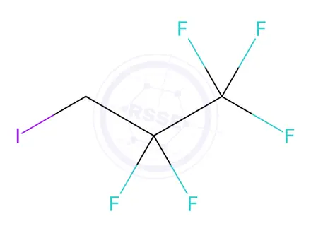 Chemical structure of 1-IODO-2,2,3,3,3-PENTAFLUOROPROPANE