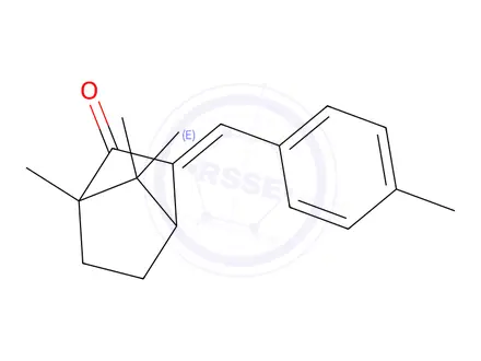 Chemical structure of 4MBC
