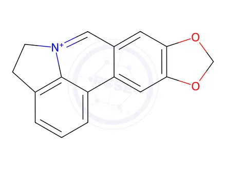 Chemical structure of Lycobetaine Acetate Impurity 4