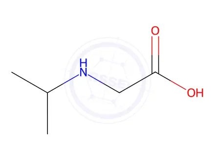 Chemical structure of N-isopropylglycine