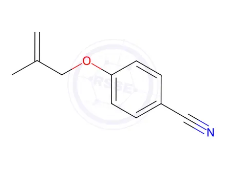 Chemical structure of Benzonitrile, 4-[(2-methyl-2-propenyl)oxy]-(9CI)