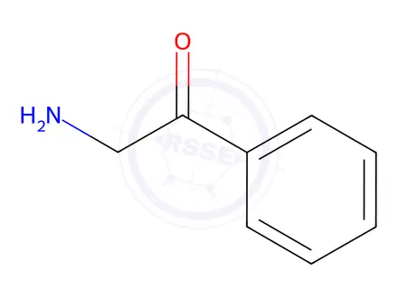 Chemical structure of 2-aminoecetophenone
