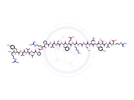 Chemical structure of PEPTIDE F9