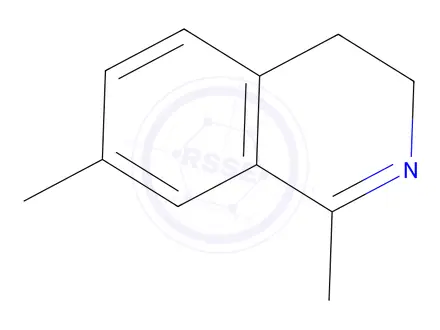 Chemical structure of 1,7-Dimethyl-3,4-dihydroisoquinoline