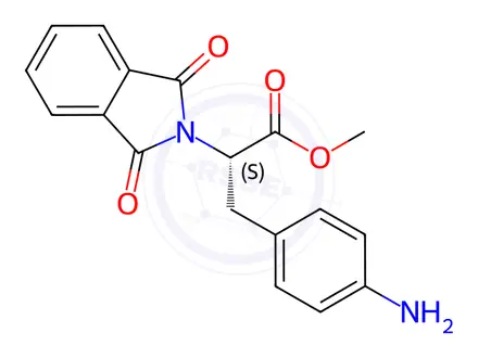 Chemical structure of Melphalan Impurity