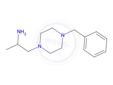 Chemical structure of 1-(4-Benzylpiperazin-1-yl)propan-2-amine