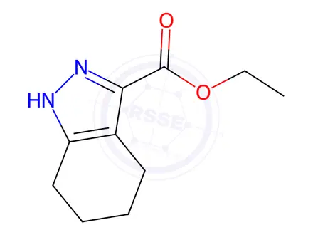 Chemical structure of Ethyl 4,5,6,7-Tetrahydro-1H-Indazole-3-Carboxylate