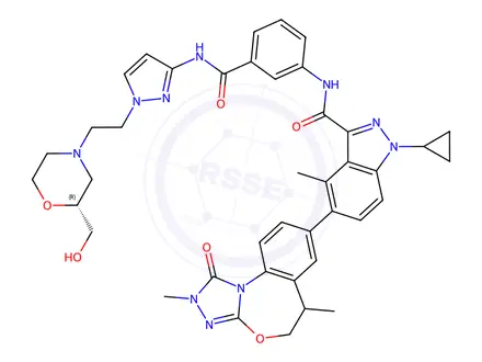Chemical structure of Fenebrutinib Impurity 1