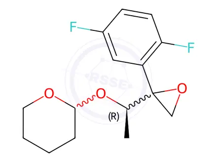 Chemical structure of Isavuconazole Impurity 244
