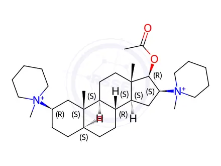 Chemical structure of Pancuronium Bromide Impurity 1