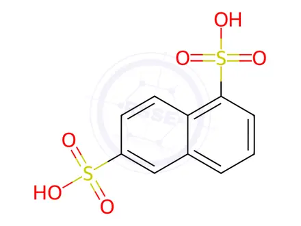 Chemical structure of 1,6-Naphthalenedisulfonic acid