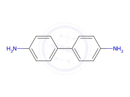 Chemical structure of Benzidine (as dihydrochloride)