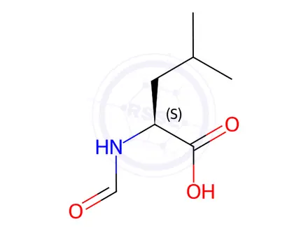 Chemical structure of Orlistat Impurity 24 (N-Formyl-L-leucine)