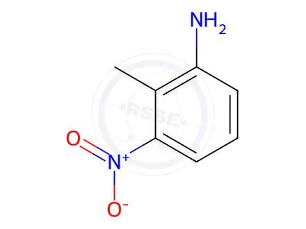 Chemical structure of 2-Methyl-3-Nitroaniline