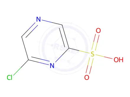 Chemical structure of 6-Chloropyrazine-2-sulfonic acid