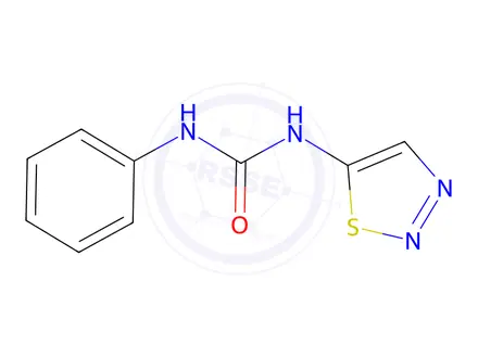 Chemical structure of thidiazuron