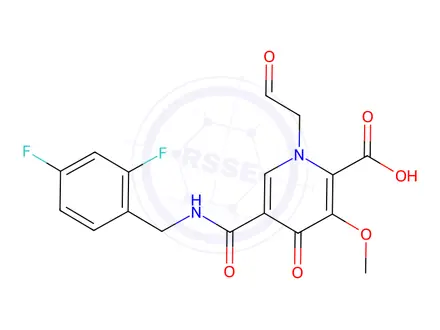 Chemical structure of Dolutegravir Impurity 60