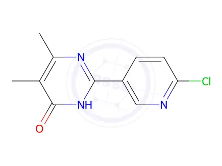 Chemical structure of 2-(6-Chloropyridin-3-yl)-5,6-dimethyl-3,4-dihydropyrimidin-4-one