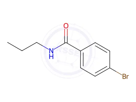 Chemical structure of 4-Bromo-N-propylbenzamide