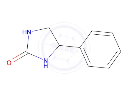 Chemical structure of 4-Phenyl-2-imidazolidinone