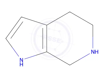 Chemical structure of 4,5,6,7-tetrahydro-1H-pyrrolo[2,3-c]pyridine