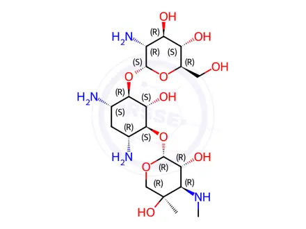 Chemical structure of gentamicin X2