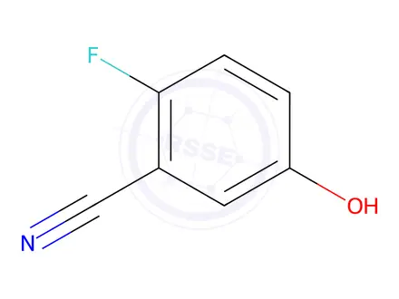 Chemical structure of 2-Fluoro-5-hydroxybenzenecarbonitrile